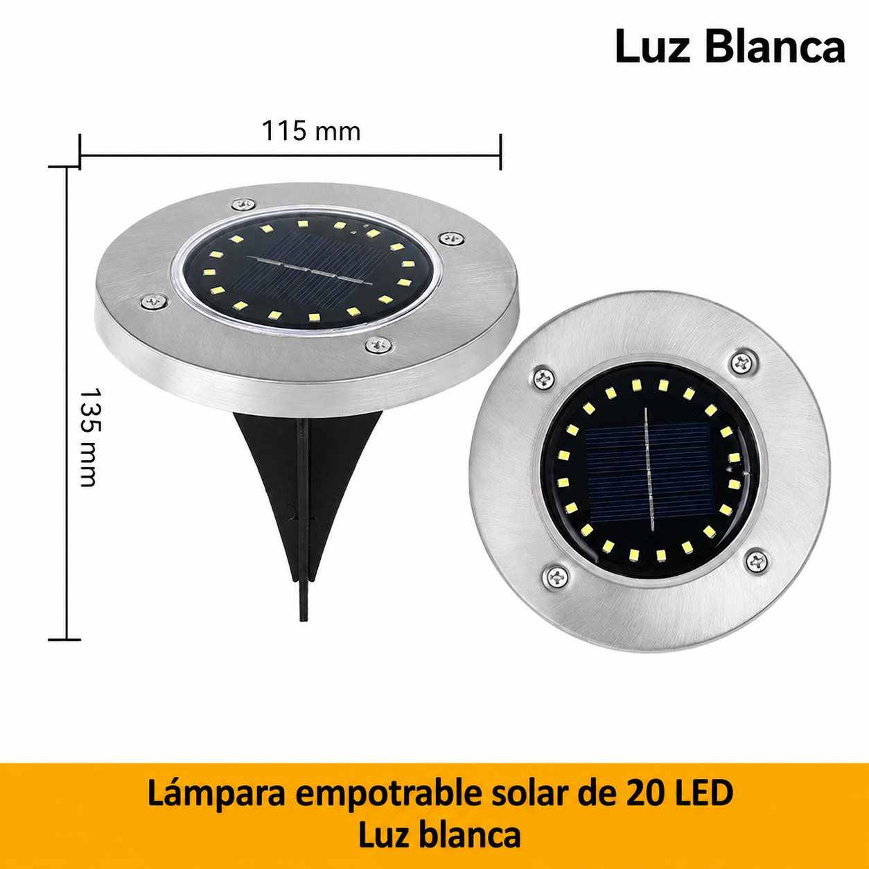 Estaca Solar Pinche - PREMIUM